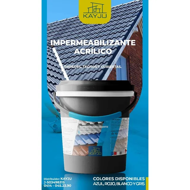 Impermeabilizante Elastomerico Kayju, Aislante De Calor