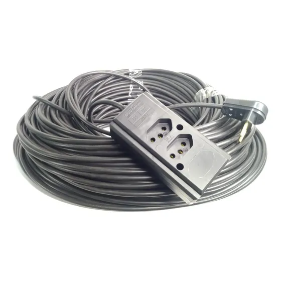 Extensão Elétrica Reforçada 15m Cabo Pp 2x1,0mm Profissional