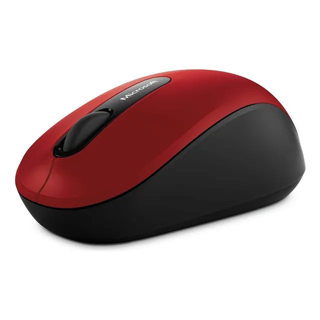 Ratón inalámbrico Bluetooth móvil de 3600 cm, color rojo de Microsoft
