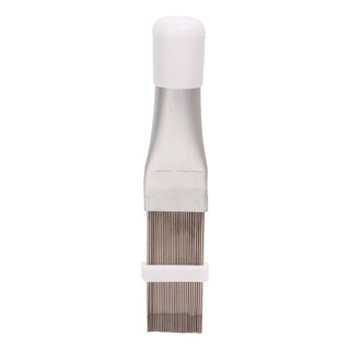 Peine Limpiador Y Acondicionador Fin Straightener De Acero I Peine Limpiador Y Acondicionador Fin Straightener De Acero I