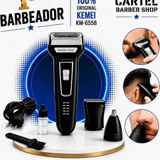 Cartel Barber Shop Máquina Aparador Depilador Cortar Pelos Nariz Rosto Corpo Barb