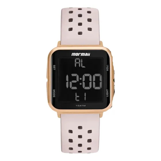 Relógio Mormaii Troca De Pulseira Rose Unissex Mo6600aj/t8t