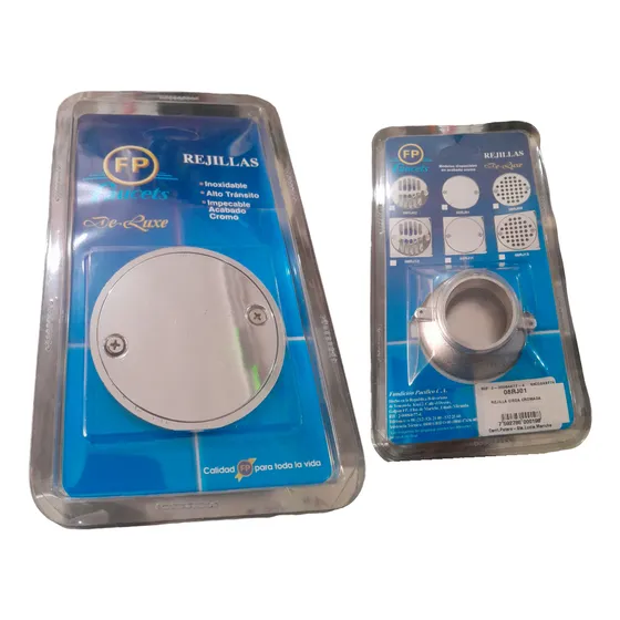 Rejilla En Acero Inoxidable Marca Fp 