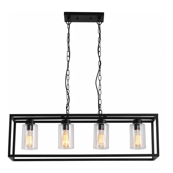 Ligotfire Lampara Araña Rustica 4 Luz Colgante Casa