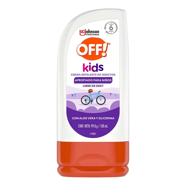 Repelente de mosquitos Off! Kids Crema 100g