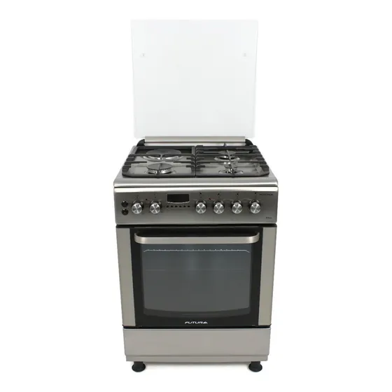 Cocina Combinada Futura Bilbao Fut-60-cm31x Color Acero Inox
