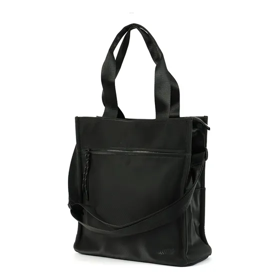 Cartera Canva Colinas Cuero Pu Asa Y Correa Ajustable 30540 Negro