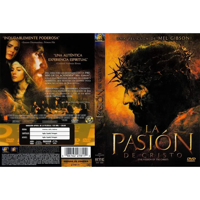 La Pasión De Cristo - Mel Gibson - Dvd
