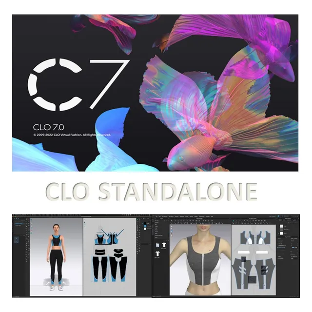 Clo Standalone Programa Para Diseño De Ropa En 3 D