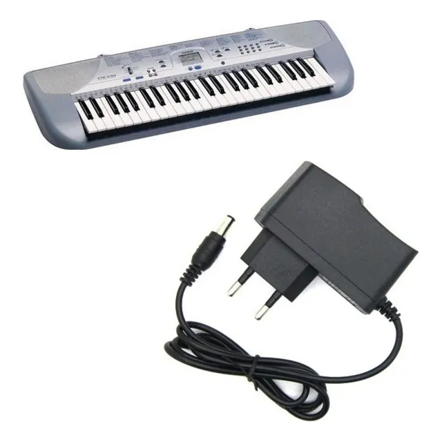 Adaptador Transformador Cargador Para Teclado Casio 9v 1a