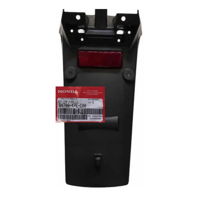 Suporte De Placa Xr 250 Tornado Original 0581