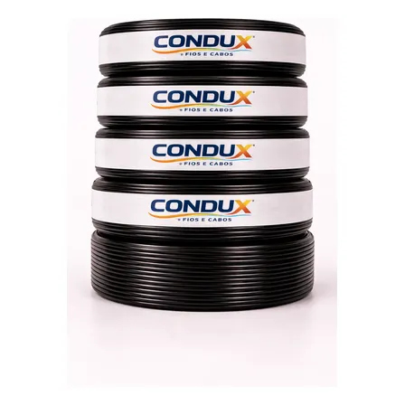 Cabo Flexivel 2,5mm Unipolar Com 100 Metros Condux 750v