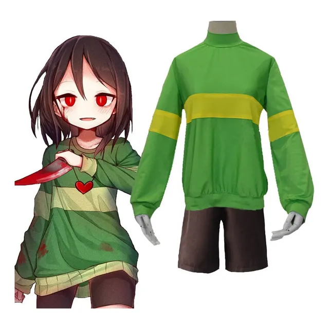 High Game Chara Frisk Undertale Anime Fantasia Cosplay