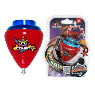 1 Trompo Cometa Kombat Punta Fija Modelo A Elegir En Blister 1 Trompo Cometa Kombat Punta Fija Modelo A Elegir En Blister