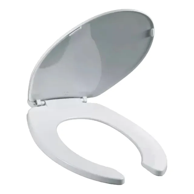 Asiento Y Tapa Corta De Wc Cierre Lento Taza Baño Color Blanco