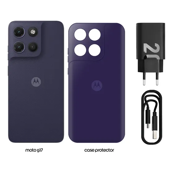 Motorola Moto G17 4+128gb Evening Blue