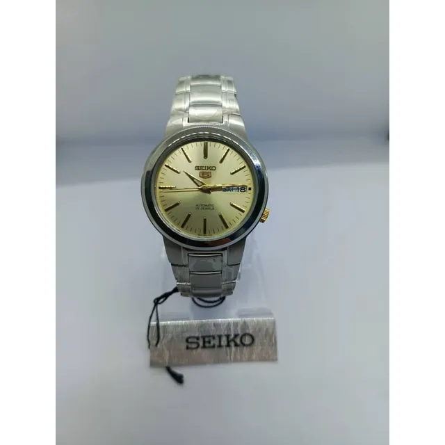 Reloj Seiko Original Acero Inoxidable Y Automático Snke03k