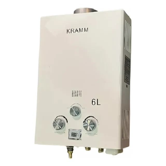 Calefón  6 Litros Kramm Gas Envasado Glp Motorhome Casilla