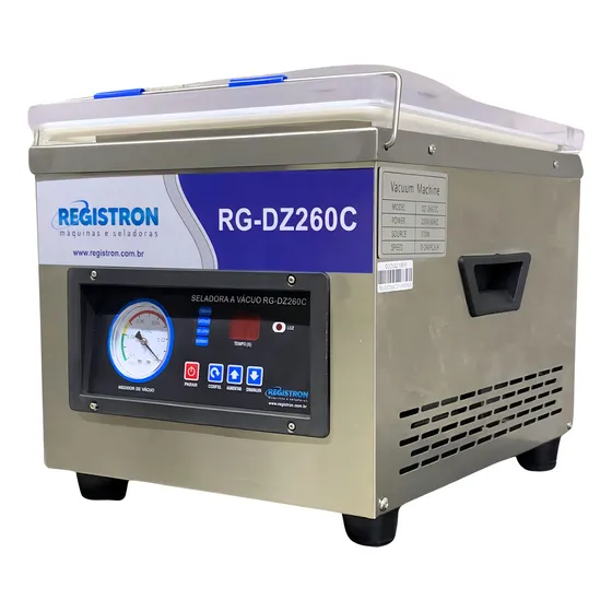 Mini Máquina A Vácuo Industrial Dz260 220v