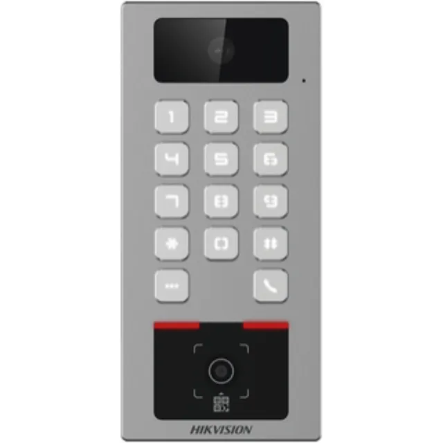 Teclado Con Lector Físico De Qrs Para Exterior Antivandálico