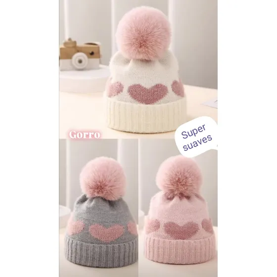 Gorro De Lana Para Chicas, Super Suaves
