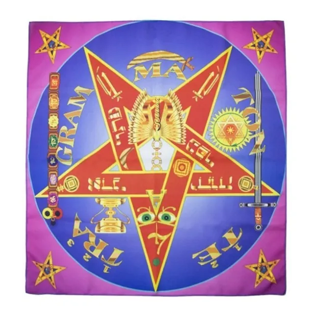 Paño De Tarot Zodíaco 70 X 70 Cm - Pacha Kuyuy