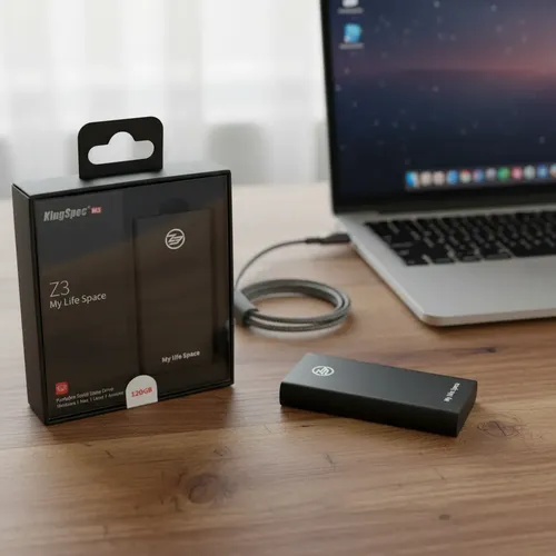 Mini Hd Ssd Externo Portatil 240gb Usb 3.0 Kingdian Na Caixa