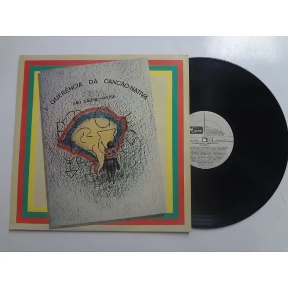 Lp 1° Querencia Da Canção Nativa São Gabriel Rs
