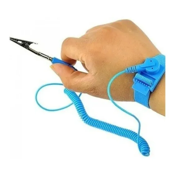 Pulsera Antiestática Brazalete Alámbrica Somos Tienda 