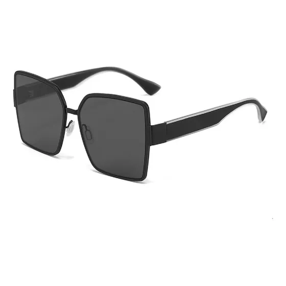 Gafas De Sol Rectangulares Protección Uv Lentes Espejados