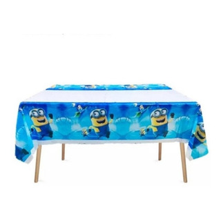 Toalha De Mesa De Plástico Para Festa Personagem - Minions Toalha De Mesa De Plástico Para Festa Personagem - Minions