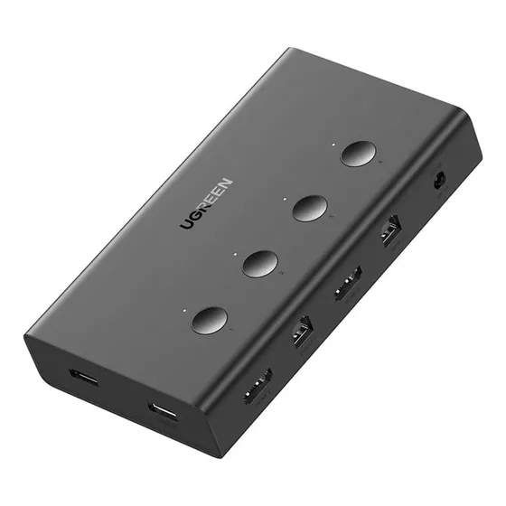 Switch Kvm Usb Hdmi 4 Puertos 4k