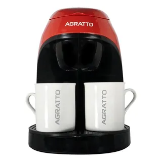Cafeteira Elétrica Filtro Agratto Aroma 2 Xic. Café Vermelho Cafeteira Elétrica Filtro Agratto Aroma 2 Xic. Café Vermelho