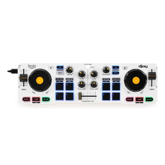 Controlador Mezclador Para Dj Profesional Hercules