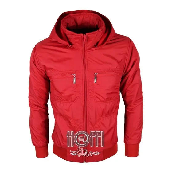 Chaqueta Hombre Capota Removible Impermeable Térmica 