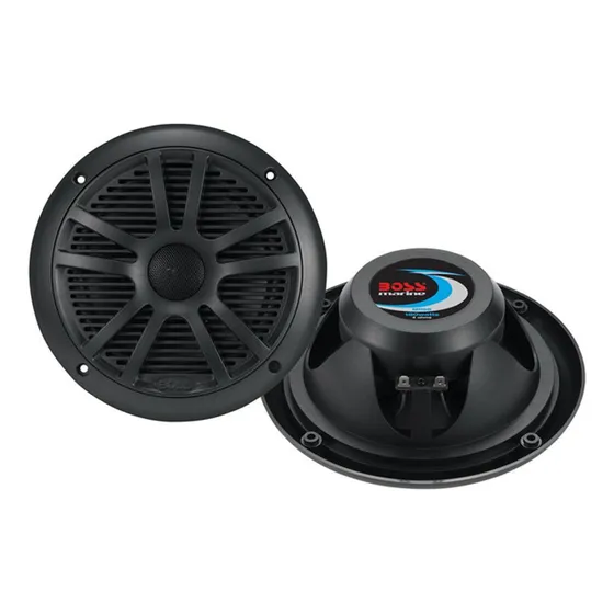 Parlante Nautico Boss 165mm Lanchas Nautica Buggy 180 Watts Color Negro