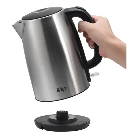 Chaleira Elétrica Wap Wce1 1,7l Com Base Giratória 360° E Desligamento Automático