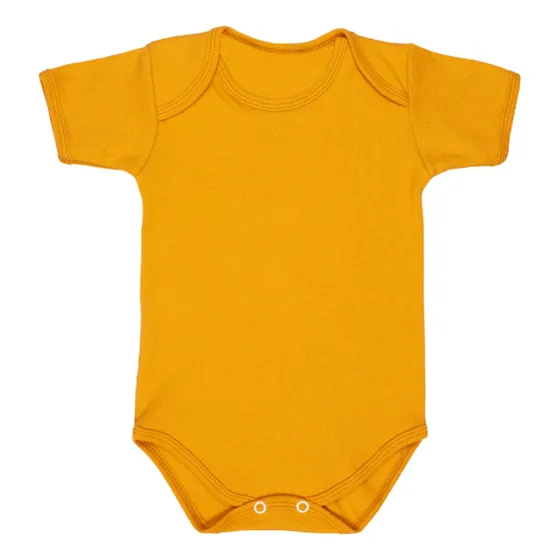 Body Bodie Borie Bebê Liso Diversas Cores 