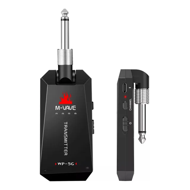 Transmisor Receptor Inalambrico Guitarra Bajo 5.8g 4 Canales