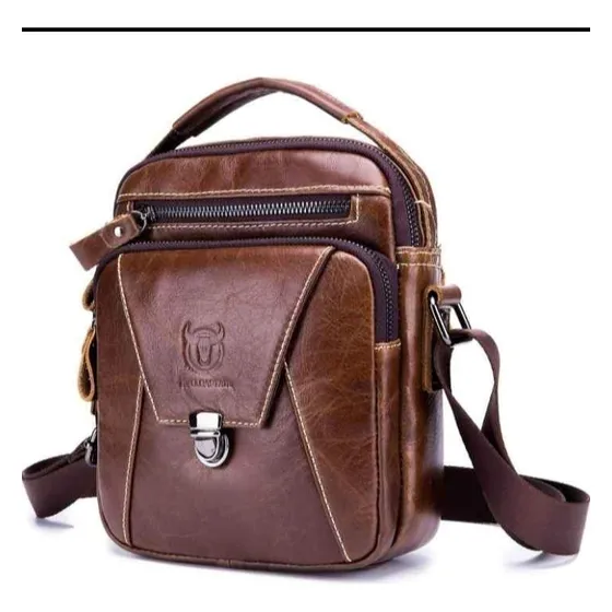 Bolso De Hombro  Cuero Original Bullcaptain