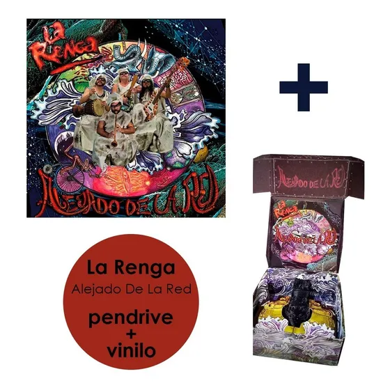 La Renga - Alejado De La Red (combo Vinilo + Pendrive)