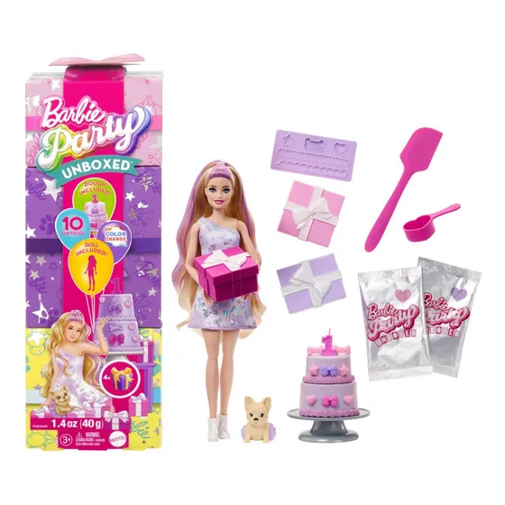 Vestido azul Barbie Doll Animal Party