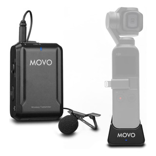 Microfone De Lapela Sem Fios Movo Edge-op Para Osmo Pocke... Microfone De Lapela Sem Fios Movo Edge-op Para Osmo Pocke...