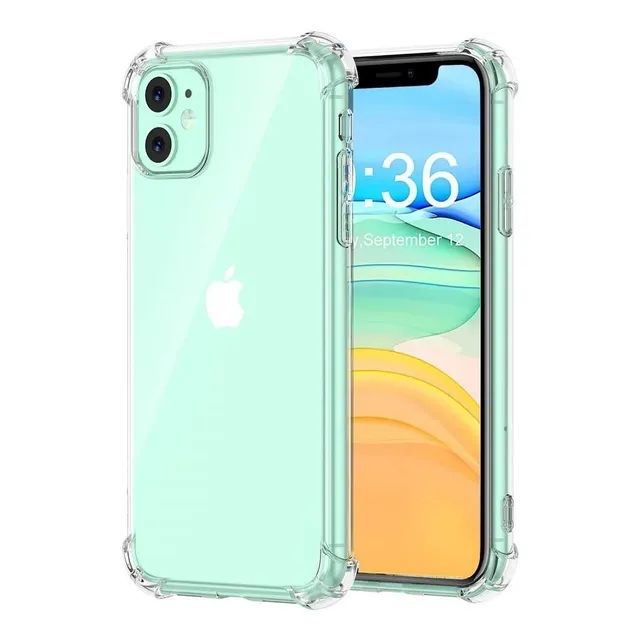 Funda Tpu  Para iPhone 11 Anti Golpes Transparente Airbag