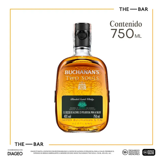 Whisky Buchanan's Two Souls 750 - Ml A $275