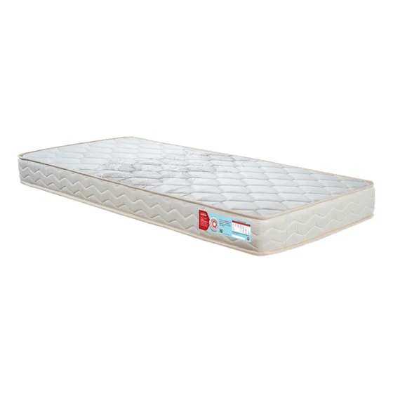 Colchão Solteiro Ortopédico Espuma D33 Orthocrin Cristal Medida 88x188x25 Espuma Certificada
