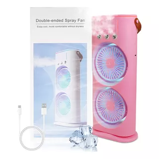 Ventilador De Mesa Com Umidificador De Ar Climatizador Usb Ventilador De Mesa Com Umidificador De Ar Climatizador Usb