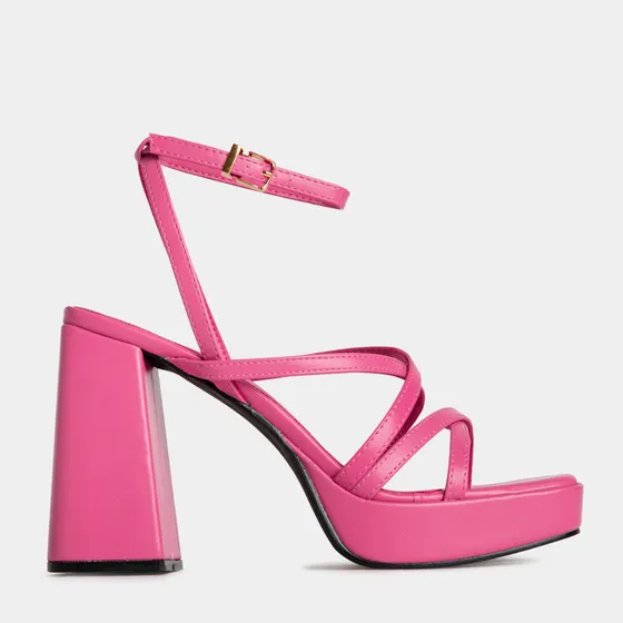 Sandalia Mujer Footloose Fch-cp049 (34-40) Lua Fucsia