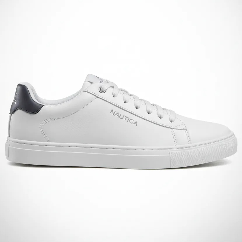 Sneaker - Nautica - Laminado E Sola De Borracha