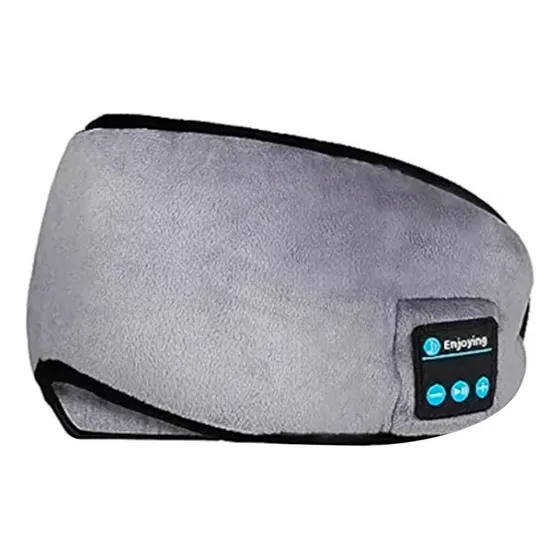 Mascara Suave Cubre Ojos Con Auriculares Bluetooth Dormir 